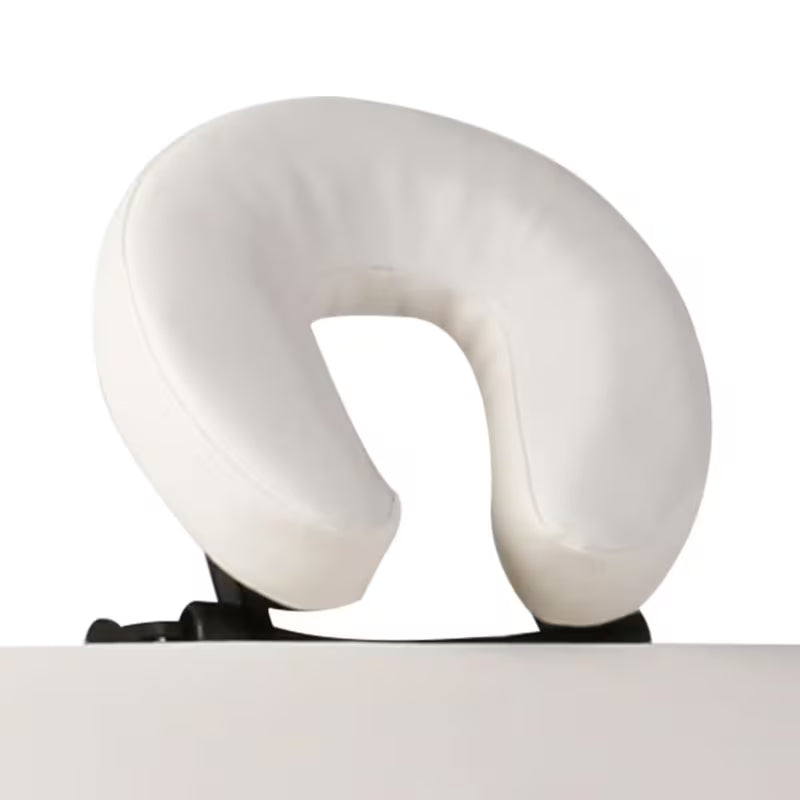 Table de massage pliante cadre aluminium - blanc coton