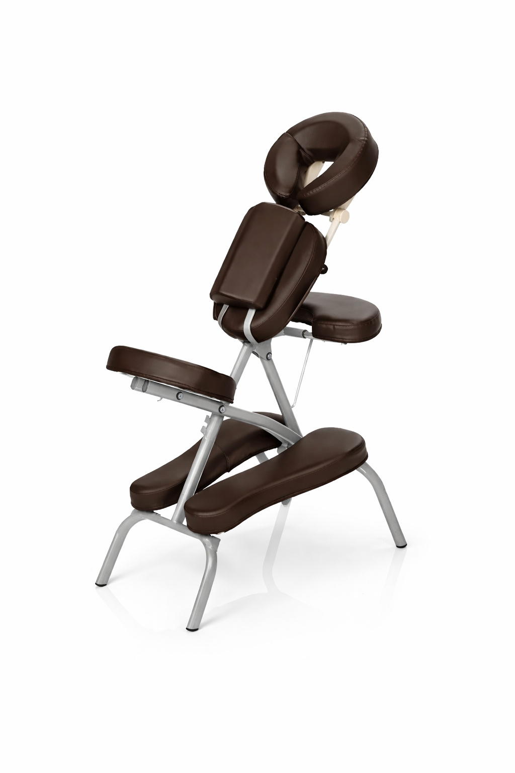 Chaise de massage pliante - marron