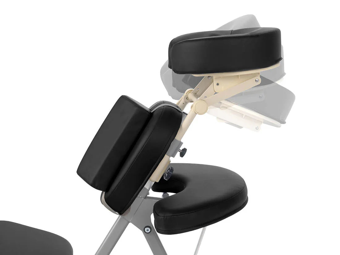 Chaise de massage pliante - noir