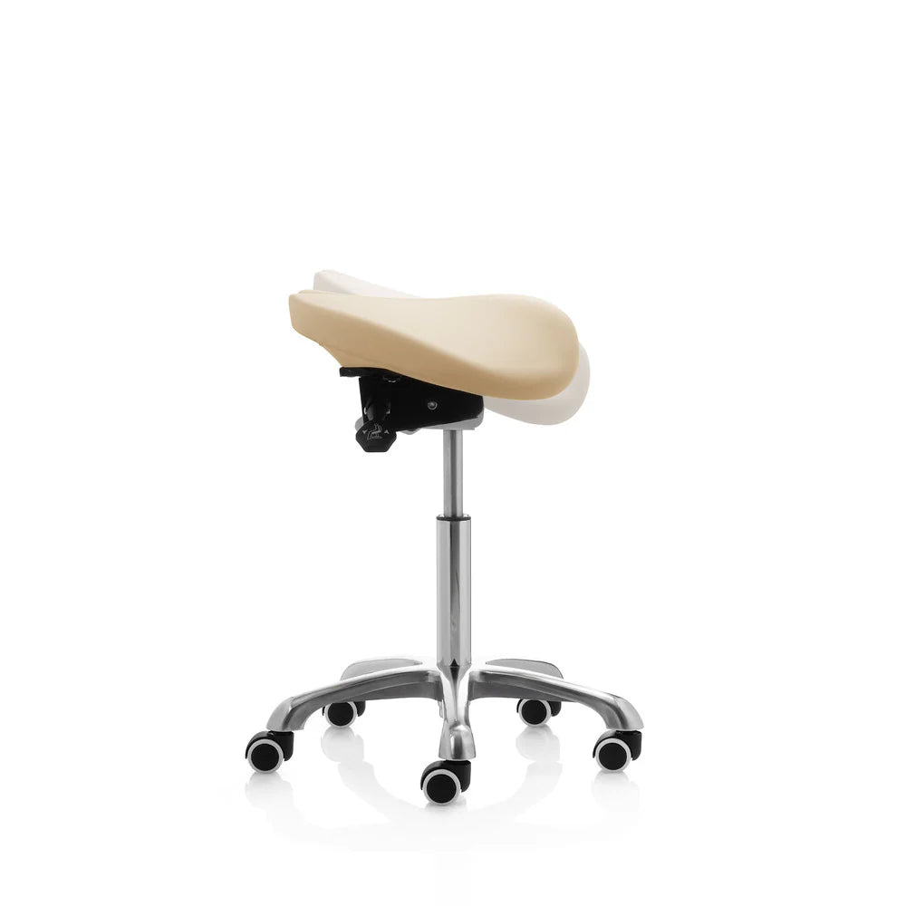 Tabouret 2 selles - beige