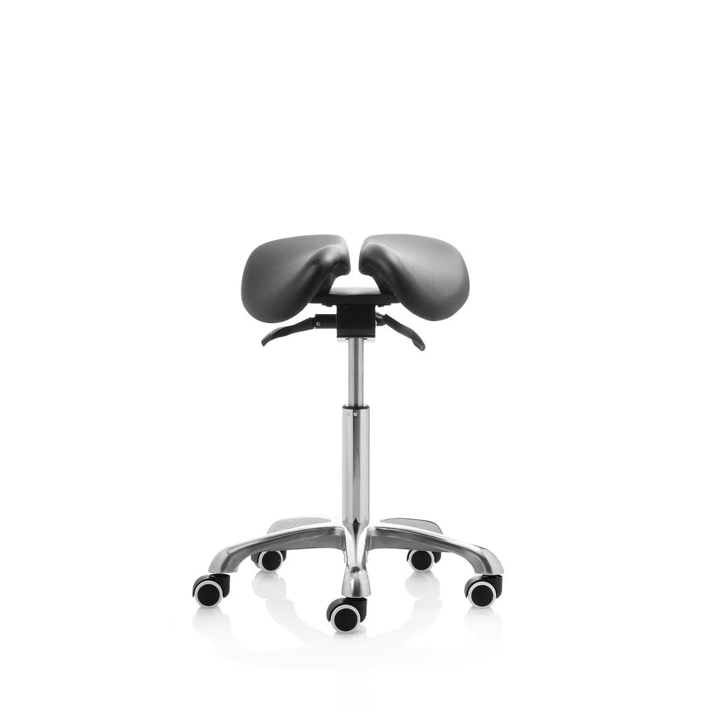 Tabouret 2 selles - noir