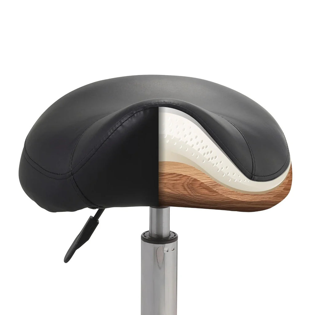 Tabouret selle - noir