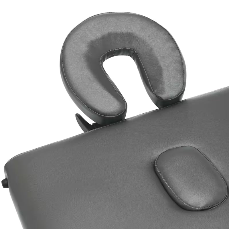 Table de massage pliante cadre aluminium - anthracite